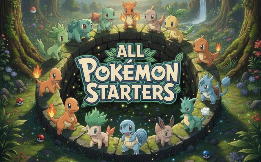 All Pokémon Starters